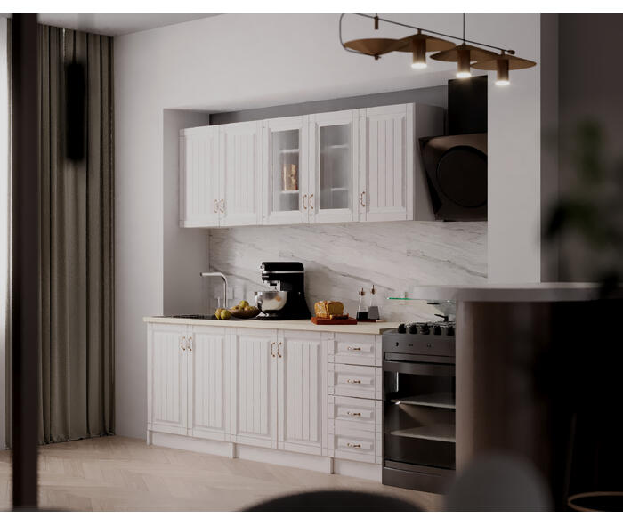 Bucatarie Provence RO 2m MDF, Alb {{ heading_title }}