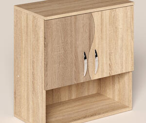 Corp superior PAULA , 60x30x60cm, sonoma / trufe