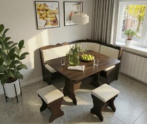 Set coltar bucatarie Rodos, Wenge + Fildes