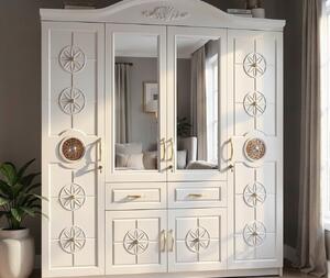 Dulap ZQE 021 MDF - 6U+2S, 200x215x52cm