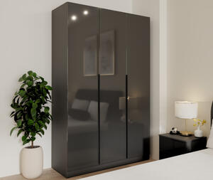 Dulap Prestige 3U - Acril antracit