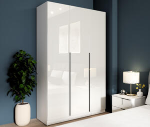 Dulap Prestige 3U - Acril alb