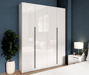 Dulap Prestige 4U - Acril alb