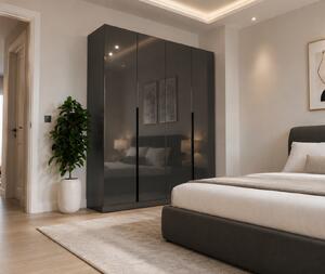 Dulap Prestige 4U - Acril antracit