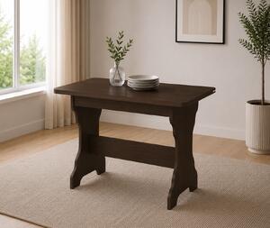 MASA BUCATARIE KC-3 WENGE EXTENSIBILA, 90x59x74cm