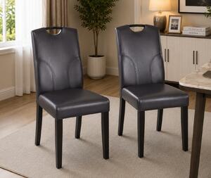 Set 2 scaune RH6002C NEGRU