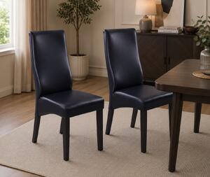 Set 2 scaune RH6012C NEGRU