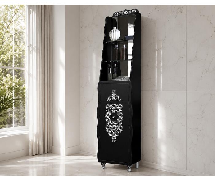 Dulap Temptation, 45x204x31cm, Negru {{ heading_title }}