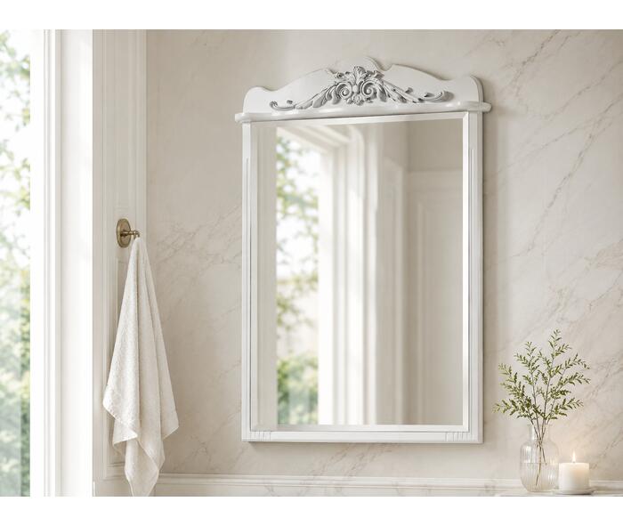 Oglinda Versailles, 66x97x45cm, Argint {{ heading_title }}