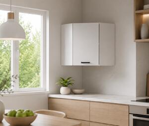Corp superior vio colt, 57x57x60 cm, Alb