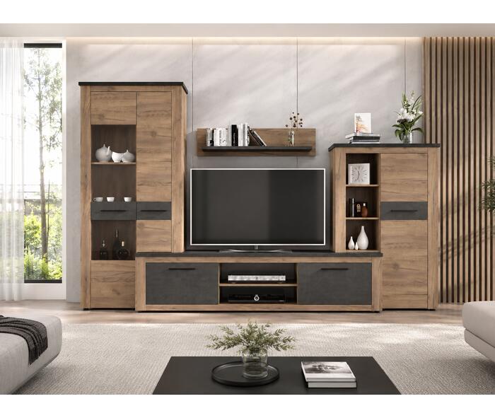 Living Montreal stejar craft + tobacco matera 315x45x200cm {{ heading_title }}