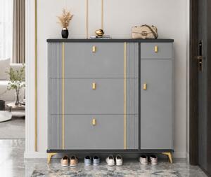Pantofar 113-602 MDF Grey 100x24x118 cm