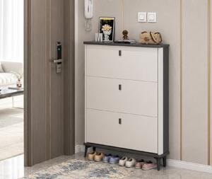 Pantofar 603 MDF, 90x24x118cm,White