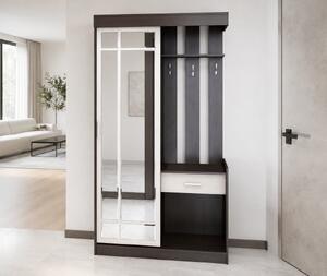 Cuier Parma wenge+stejar deschis