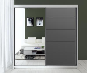 Dressing Smart, Acril Gri, 200x60x200cm