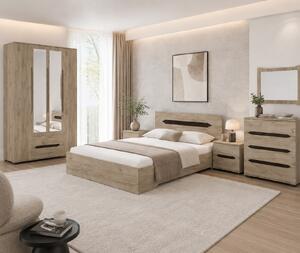 DORMITOR VALENCIA DULAP 4 USI STEJAR K002